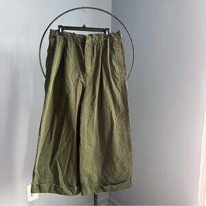 Free People Olive Green Pants